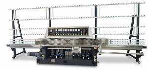 Lapidadora de vidro em Inox copo 9 rebolos automática China Glass