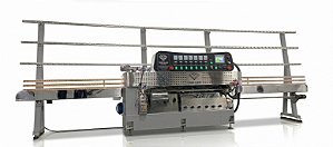 Lapidadora de vidro copo 10 rebolos Inox automática China Glass