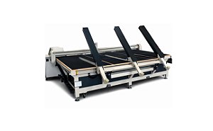 Mesa de corte CNC para vidros monolítico xyz, c/ função de braço basculante