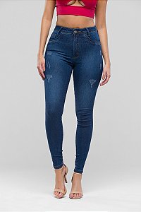 Calça Jeans Skinny Melinda com Lycra