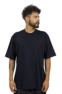 Camiseta Oversized Preta Hagguti