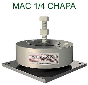 MAC-1/4-CHAPA-4FUROS