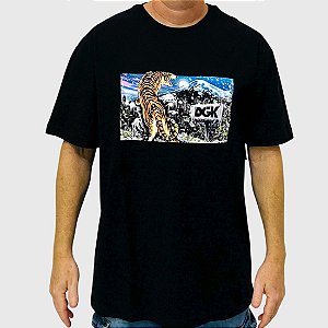 Camiseta DGK Big Cat Preto