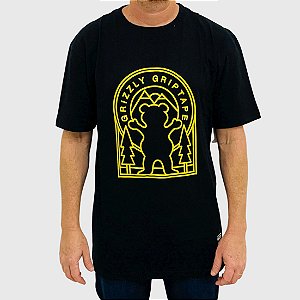 Camiseta Grizzly Endangered Species SS Preto
