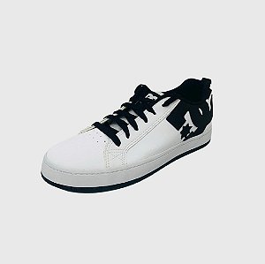 Tênis Dc Shoes Court Graffik SD White/Black/White