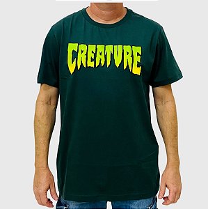 Camiseta Creature Logo Verde