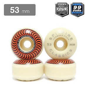 Roda Spitfire Formula Four 99 Classic Orange 53mm Original