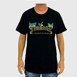 Camiseta Thrasher Tiki Preto