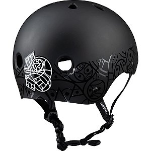 Capacete Don Pendleton Pro-Tec Skate Clássico
