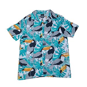 Camisa de Botão Radical Wave Tucano Verde