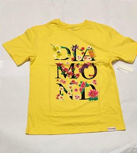 Camisa Diamond Botanical Yellow