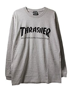 Camisa Thrasher Manga Longa Skate Mag Original