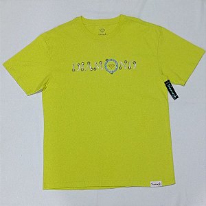 Camiseta Diamond Pendant Safety Green Masculina