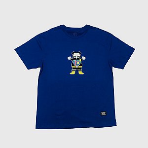 Camiseta Grizzly Chris Cole Robot Royal Masculina