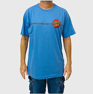 Camiseta Santa Cruz Classic Dot Azul Claro
