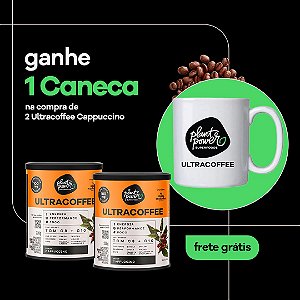 COMPRE Combo Ultracoffee Cappuccino 220g GANHE 1 CANECA