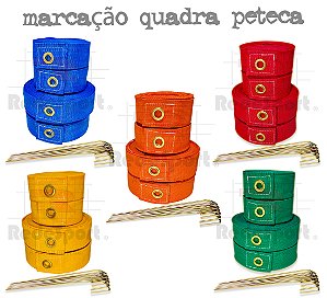Fita de Marcação Oficial para Quadra de Peteca Oficial - (15x7.5mts)