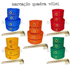 Fita de Marcação Oficial para Quadra de Vôlei - (16x8mts)