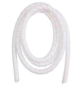 ORGANIZADOR DE CABOS ESPIRAL 19MM 1,5M BRANCO  DN1579