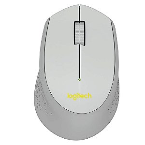 MOUSE USB SEM FIO 1000 DPi CINZA LOGITECH M280