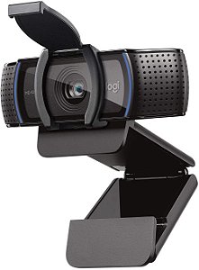 WEBCAM 2.0MP COM 2 MICROFONES FULL HD 1080P FOCO AUTOMATICO LOGITECH C920S