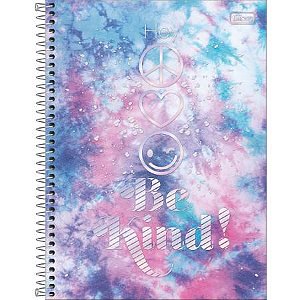 CADERNO UNIVERSITARIO 10MAT GOOD VIBES TILIBRA