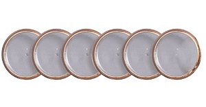 REFIL DISCO E ELASTICO ROSE GOLD 31MM CADERNO INTELIGENTE