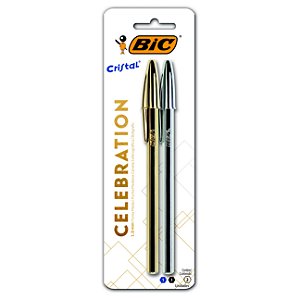 KIT CANETA 1.0 BIC CELEBRATION  CORES PC.2UN BIC 929806