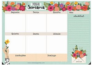 BLOCO SEMANAL FLORIR BW 87