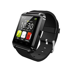 SMARTWATCH EXBOM U8 PRETO 3583