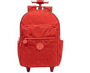 MOCHILA ESCOLAR TRENDY S3 VERMELHA G COM RODA XERYUS 10.230