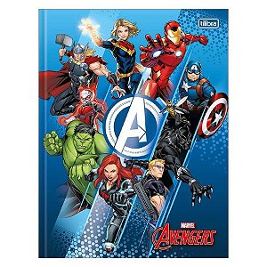 CADERNO BROCHURAO CD 48F AVENGERS ASSEMBLE TILIBRA