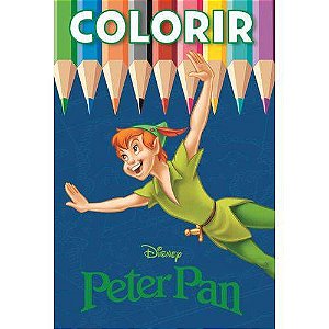 LIVRO DISNEY COLORIR MEDIO - PETER PAN BICHO ESPERTO