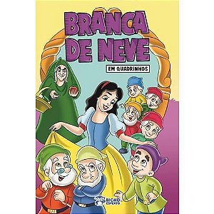 LIVRO EM QUADRINHOS-BRANCA DE NEVE BICHO ESPERTO