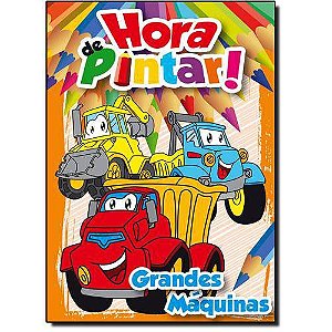 LIVRO HORA DE PINTAR GRANDES MAQUINAS (BICHO ESPERTO)