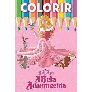 LIVRO DISNEY COLORIR MEDIO-A BELA ADORMECIDA BICHO ESPERTO