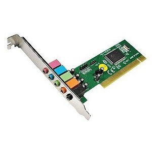 Placa De Som 5.1 Barramento Pci Multilaser - Ga141