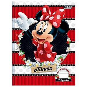 CADERNO CALIGRAFIA VERT BROCH 40F MINNIE (TILIBRA)