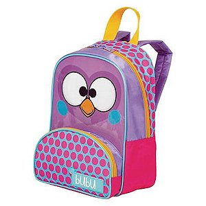 Mochila Com Guia Pequena Corujinha Bubu 18y 065040 Sestini