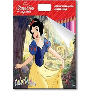 DISNEY SUPER COLORINDO - BRANCA DE NEVE