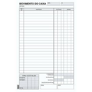 LIVRO MOVIMENTO CAIXA PEQUENO 100F (TILIBRA)(156540)