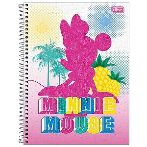 CADERNO CD UNV 10MAT MINNIE FASHION (TILIBRA)