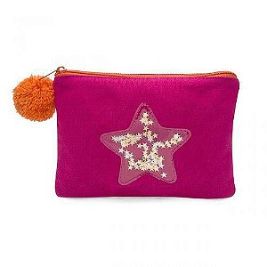 NECESSAIRE COM GLITTER LARISSA MANOELA LUDI