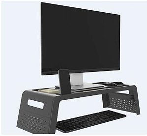 SUPORTE MONITOR AJUSTAVEL PRETO MAXCRIL 10090012