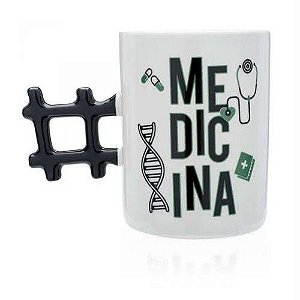 CANECA PROFISSAO HASHTAG MEDICINA (LUDI)LI2325