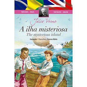 LIVRO A ILHA MISTERIOSA PORTUGUES/INGLES CIRANDA CULTURAL