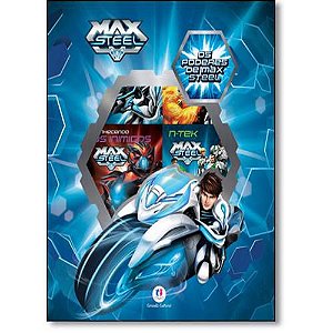 LIVRO BOX MAX STEEL OS PODERES DE MAX STEEL C/ 6 MINILIVROS CIRANDA CULTURAL