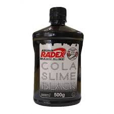 COLA GLOW SLIME BLACK (500G)(RADEX) 7505