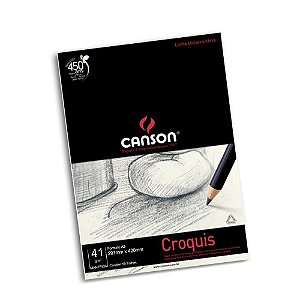 PAPEL CROQUIS A3 420X297MM UN CANSON