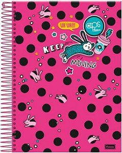 CADERNO CD UNV 10MAT AMIGAS TEEN FORONI